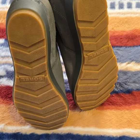 Sorel Charcoal Suede Ankle Booties - Picture 4 of 4